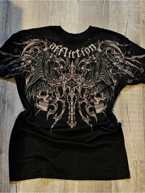 Affliction haunted Passage shirt